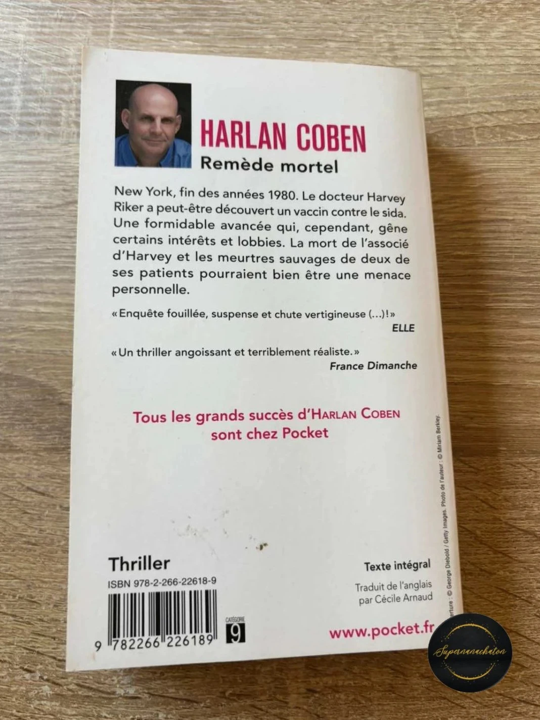 Livre - Remède mortel - Harlan Coben - Éditions Pocket (Thriller) – photo 2